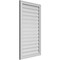 Ekena Millwork Vertical Surface Mount PVC Gable Vent: Functional, w/ 2"W x 1-1/2"P Brickmould Frame, 24"W x 42"H GVPVE24X4202SF - alternate 3